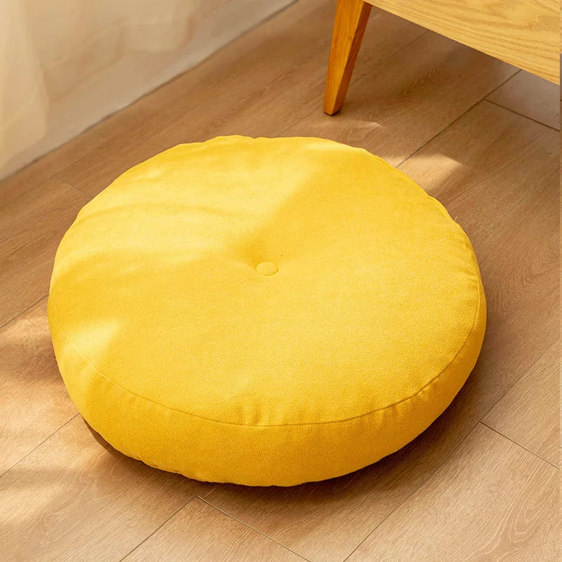Round Floor Seat Pillow – Meditation & Yoga Cushion Pad
