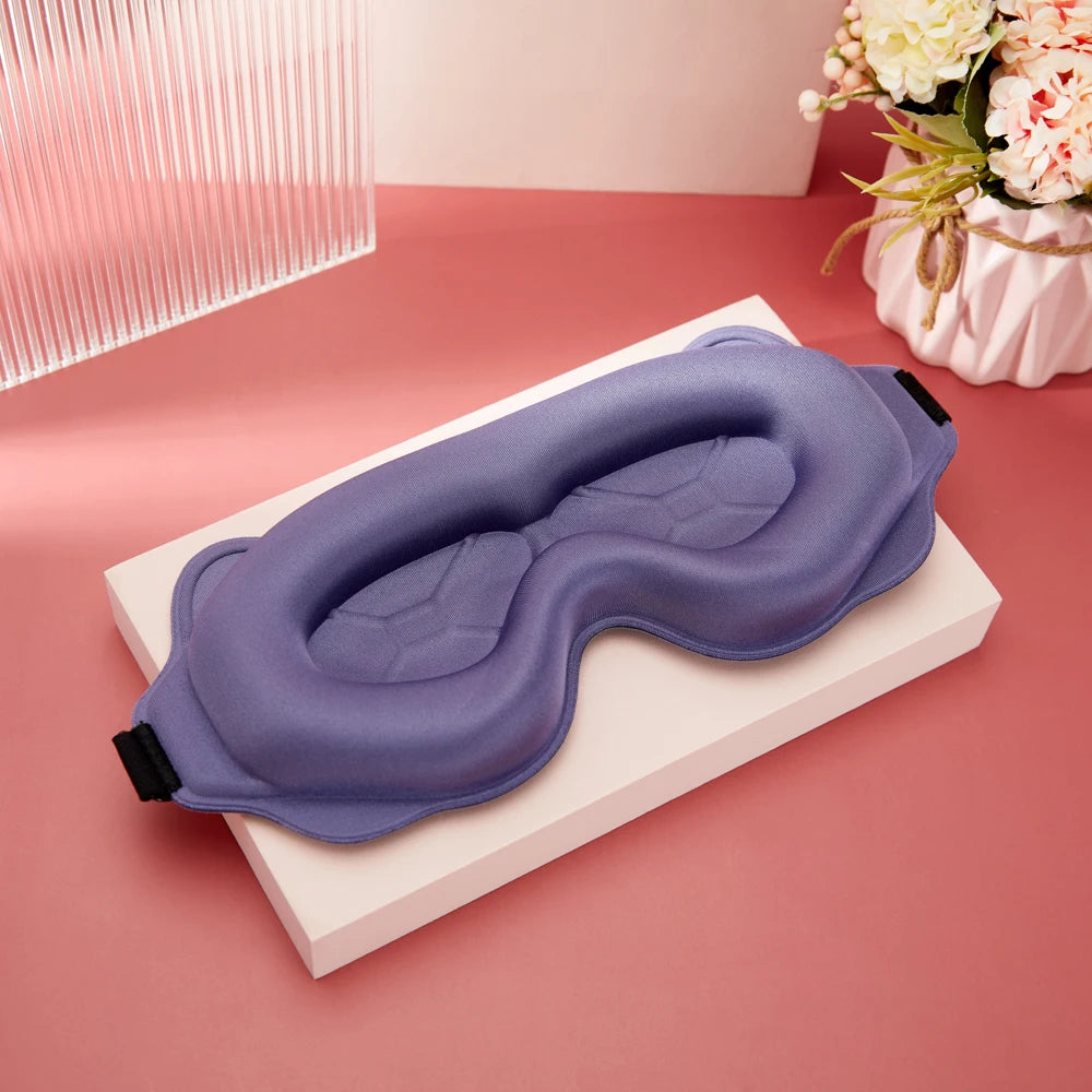 3D Memory Foam Sleep Mask – Light Blocking Eyeshade