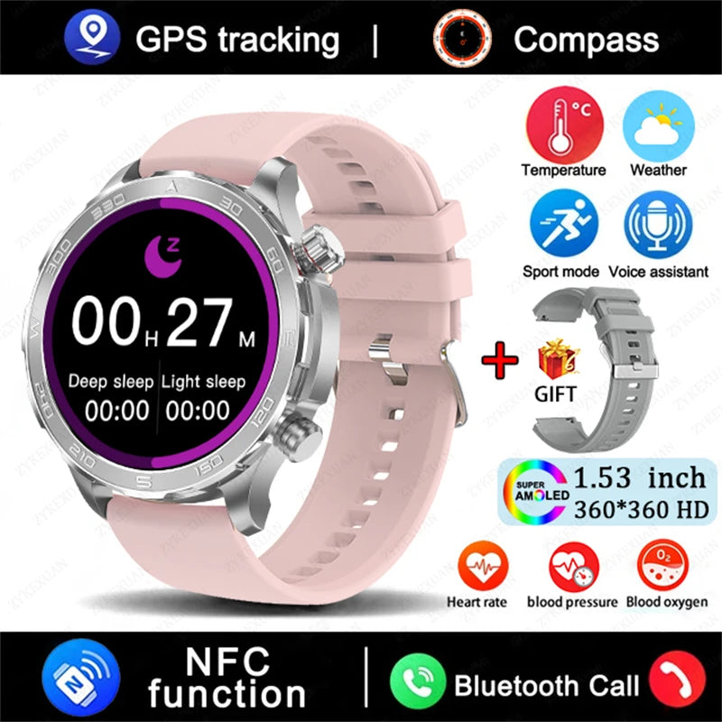 2025 GPS Bluetooth Call Smartwatch