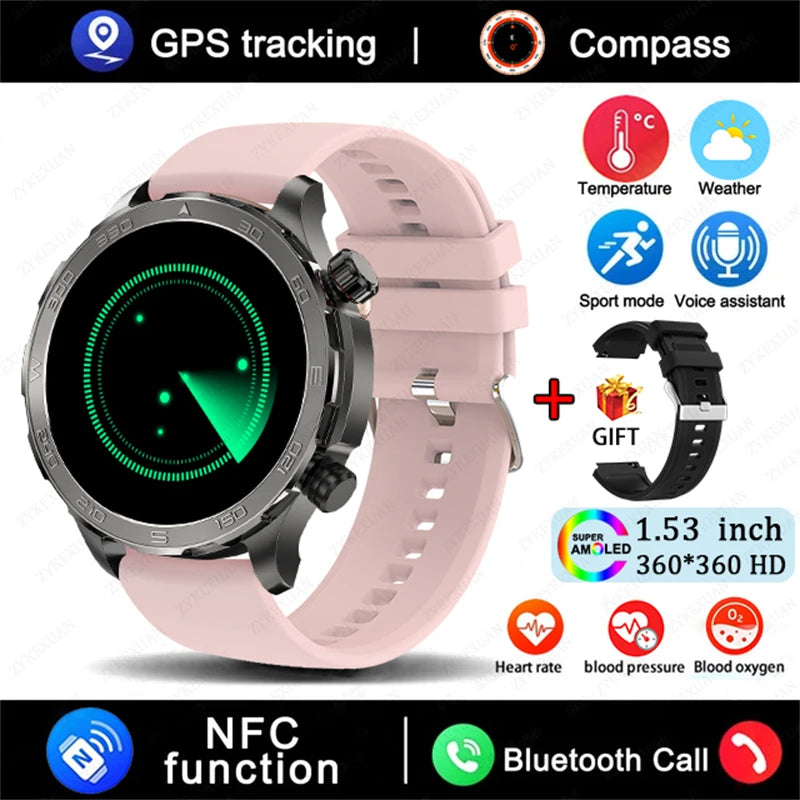 2025 GPS Bluetooth Call Smartwatch