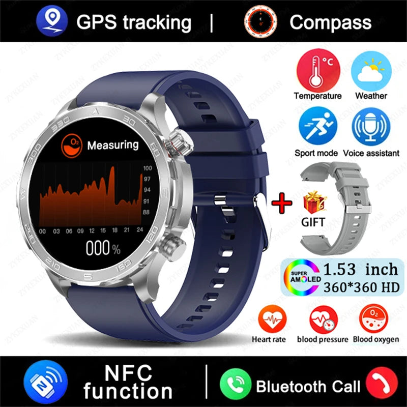 2025 GPS Bluetooth Call Smartwatch