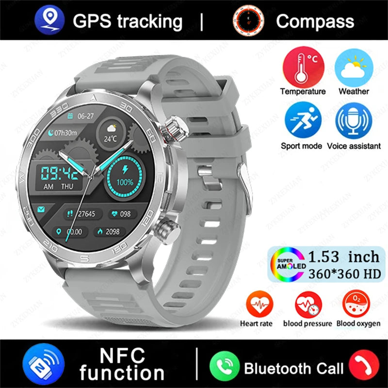 2025 GPS Bluetooth Call Smartwatch
