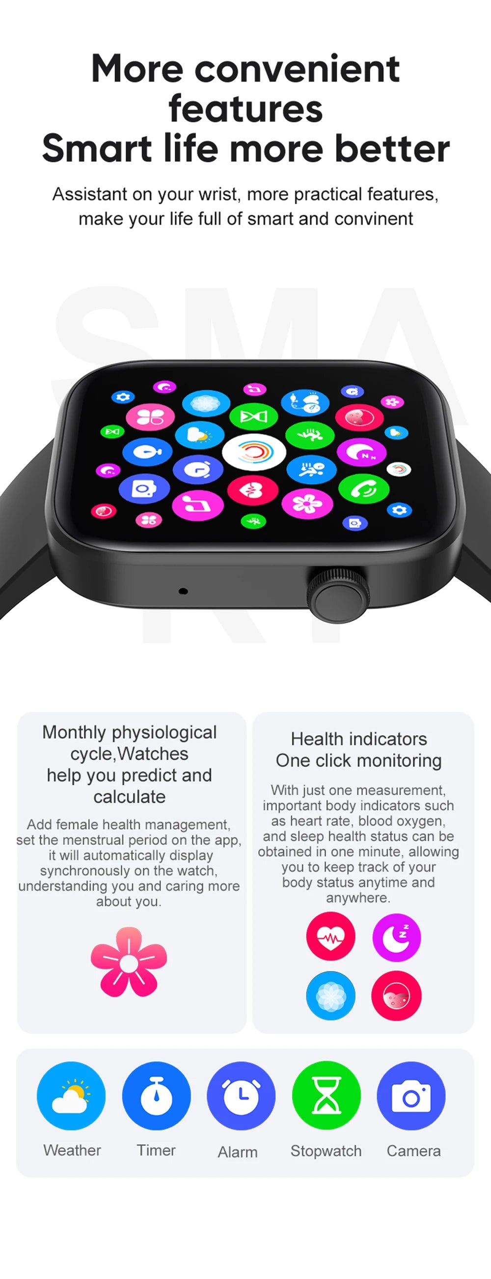 COLMI P71 Smartwatch – Voice Calling & Health Monitoring