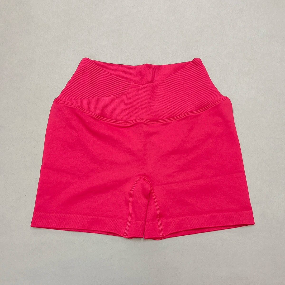 Women’s High Waist Crossover Yoga Shorts