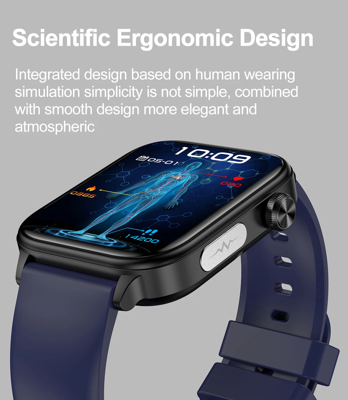 2025 ECG+PPG Smart Watch – Women’s Health & Vital Signs Tracker