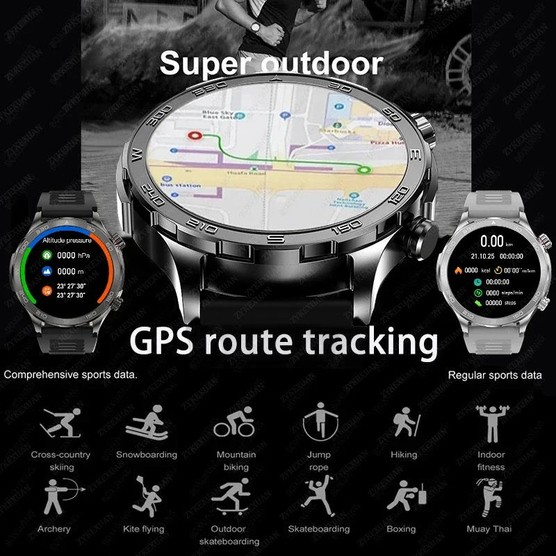 2025 GPS Bluetooth Call Smartwatch