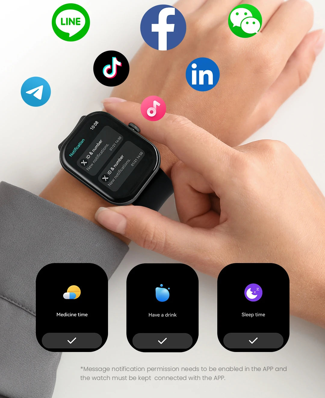 HAYLOU S6 Smart Watch – Voice Calling & Health Monitoring
