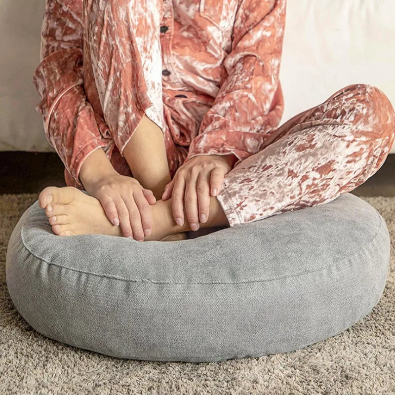 Round Floor Seat Pillow – Meditation & Yoga Cushion Pad