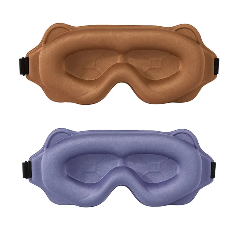 3D Memory Foam Sleep Mask – Light Blocking Eyeshade