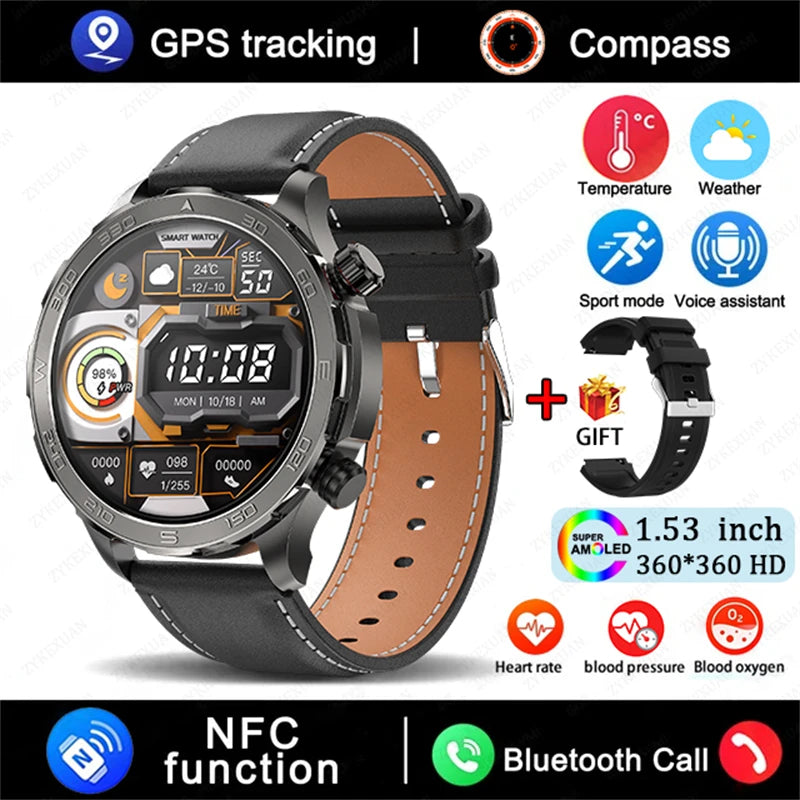 2025 GPS Bluetooth Call Smartwatch