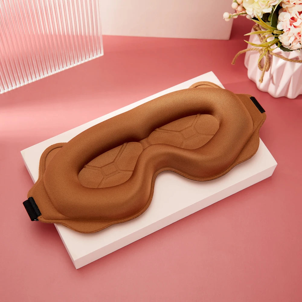 3D Memory Foam Sleep Mask – Light Blocking Eyeshade