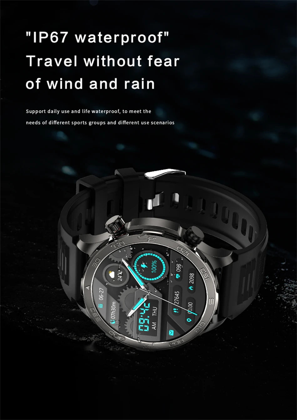 2025 GPS Bluetooth Call Smartwatch