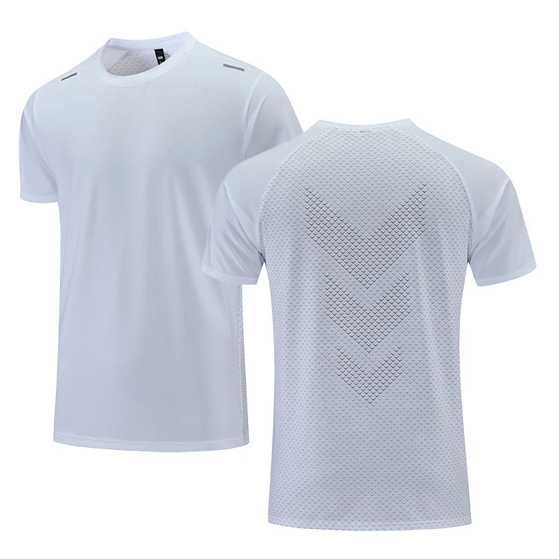 Men’s Quick Dry Running T-Shirt – Breathable Sports & Gym Top