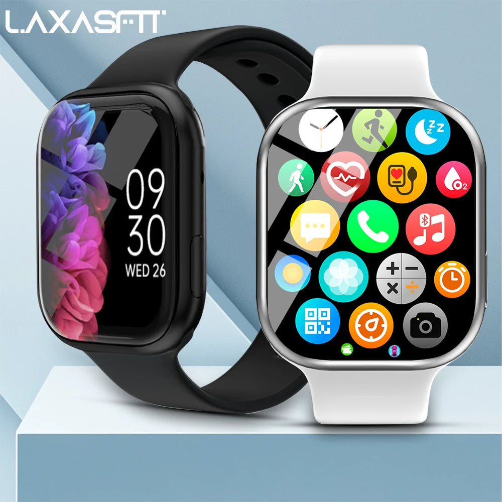 LAXASFIT Series 10 Smart Watch – BT Voice Call & Fitness Tracker