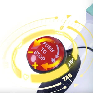 Home Exercise Bike – Indoor Cycling with LCD Display & Comfort Seat