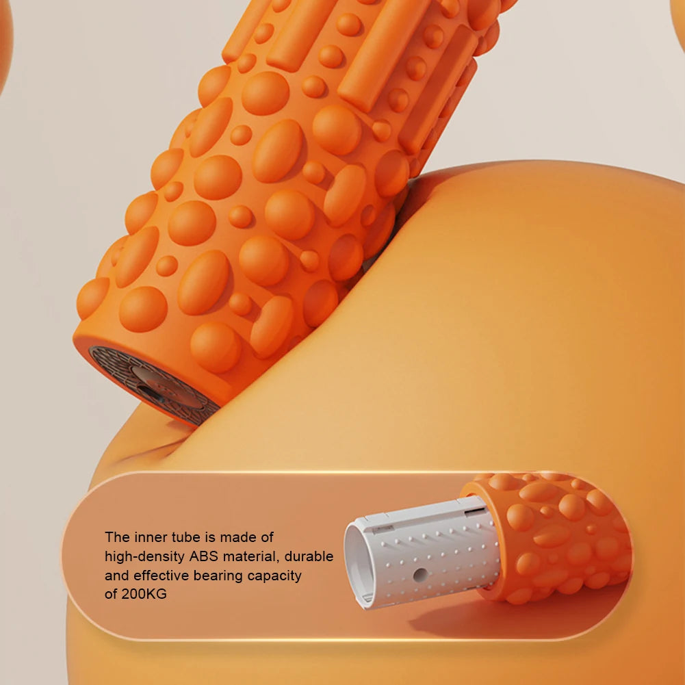 Electric Vibrating Foam Roller – Rechargeable 5-Mode Muscle Massager