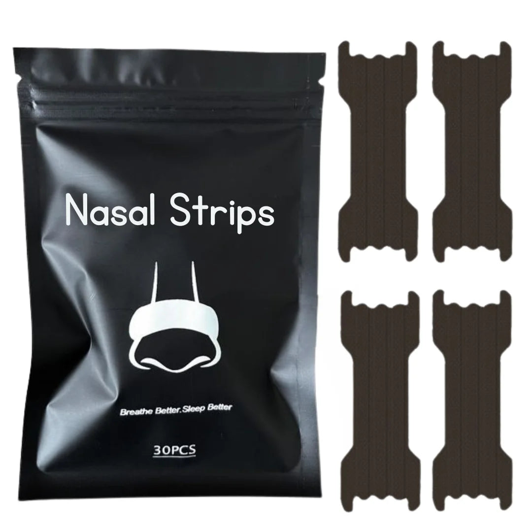 30/60PCS Nasal Strips – Extra Strength Anti-Snoring Relief for Better Sleep