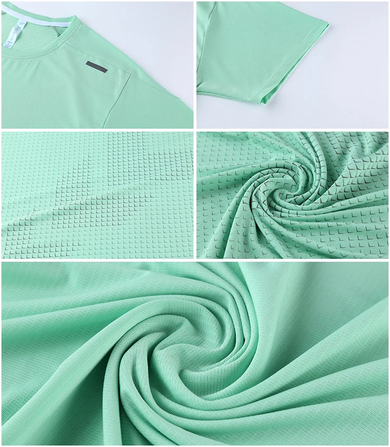 Men’s Quick Dry Running T-Shirt – Breathable Sports & Gym Top