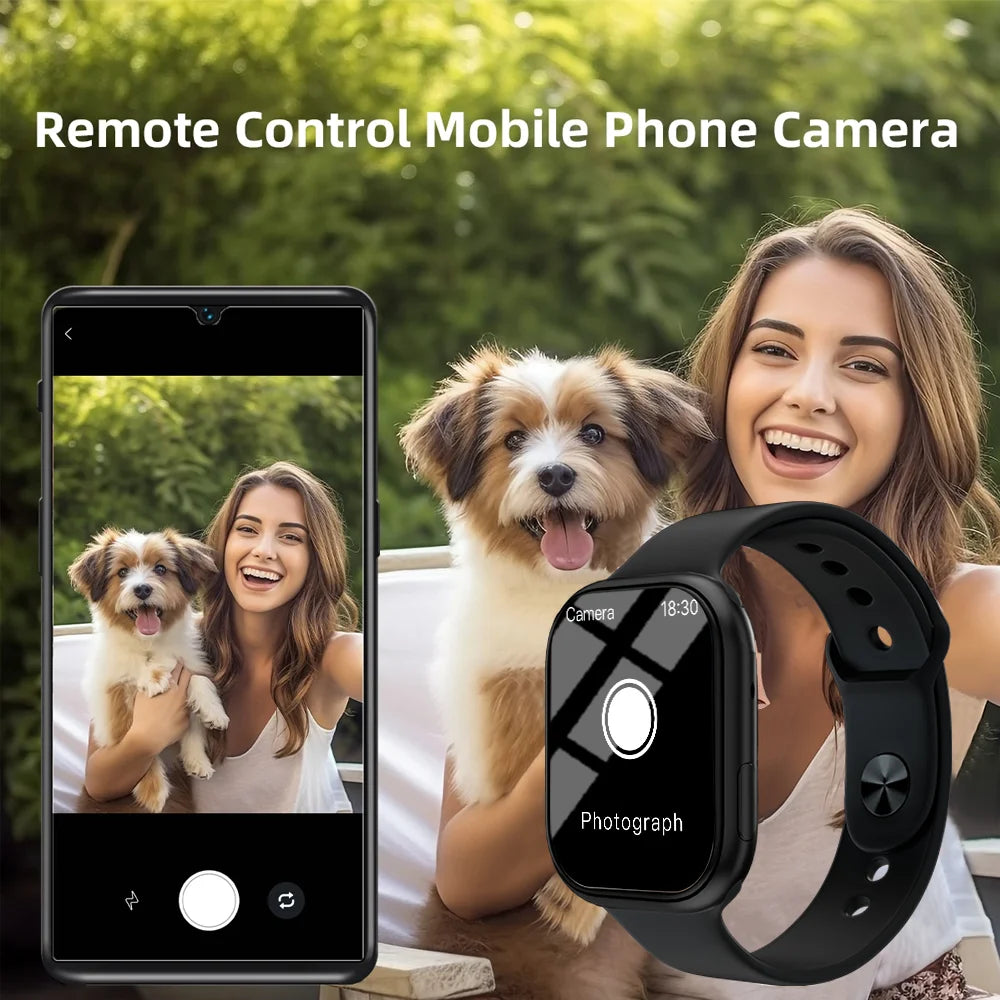 LAXASFIT Series 10 Smart Watch – BT Voice Call & Fitness Tracker