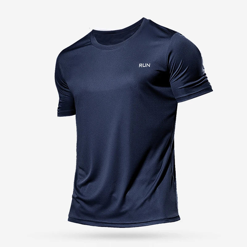Men’s Quick Dry Gym T-Shirt – Summer Fitness & Running Top