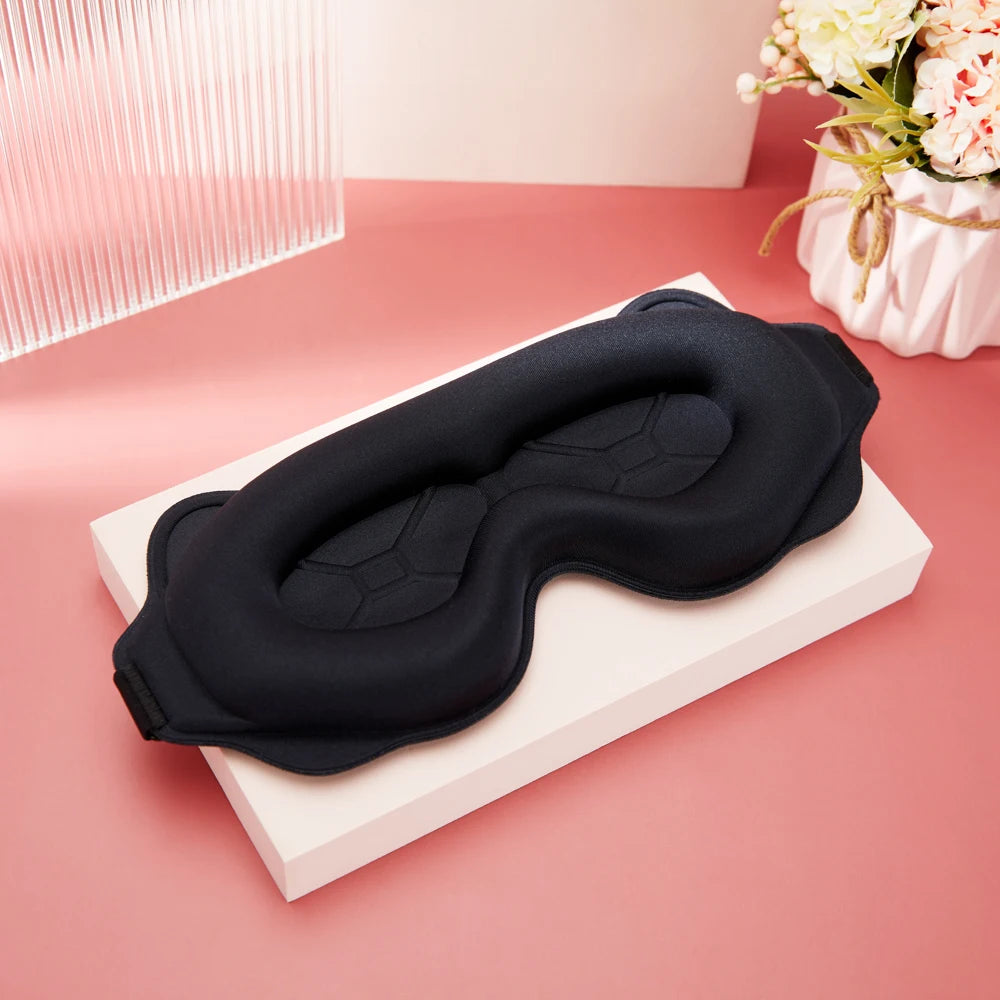 3D Memory Foam Sleep Mask – Light Blocking Eyeshade