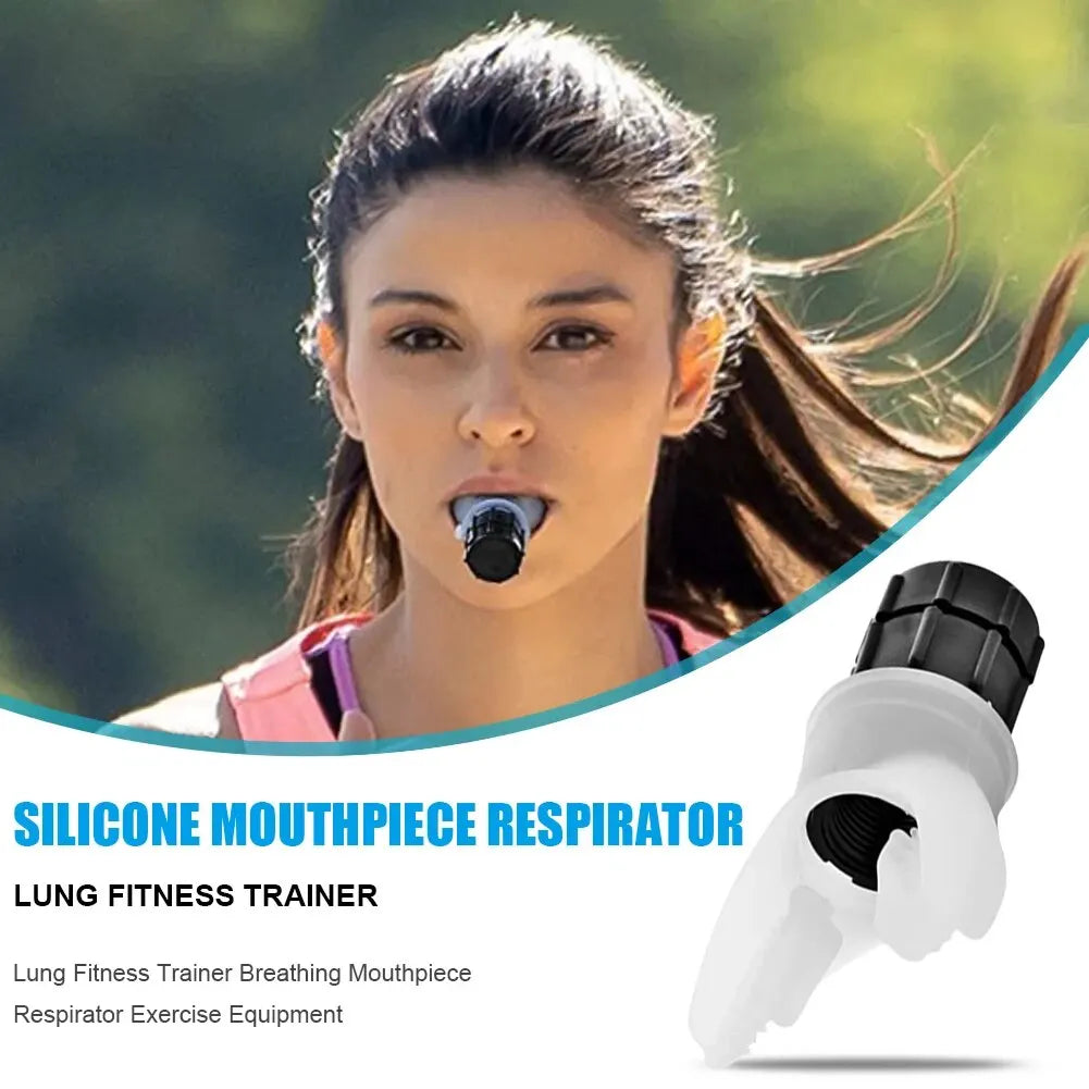 Breathing Trainer – Lung Exerciser for Respiratory Fitness & Endurance
