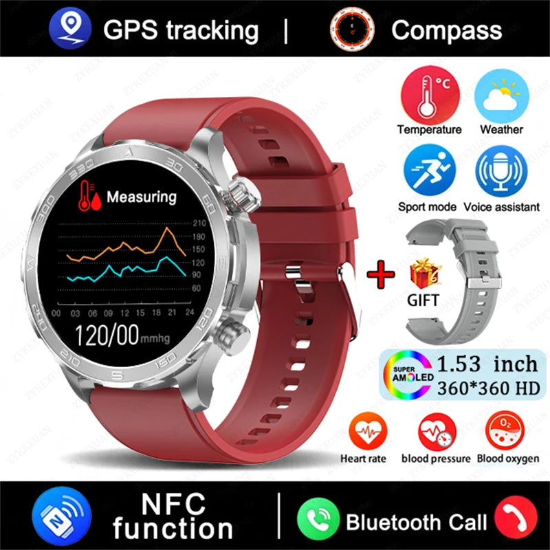 2025 GPS Bluetooth Call Smartwatch