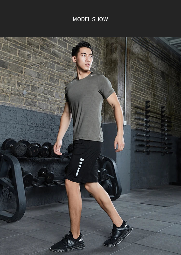 Men’s Black Running Shorts