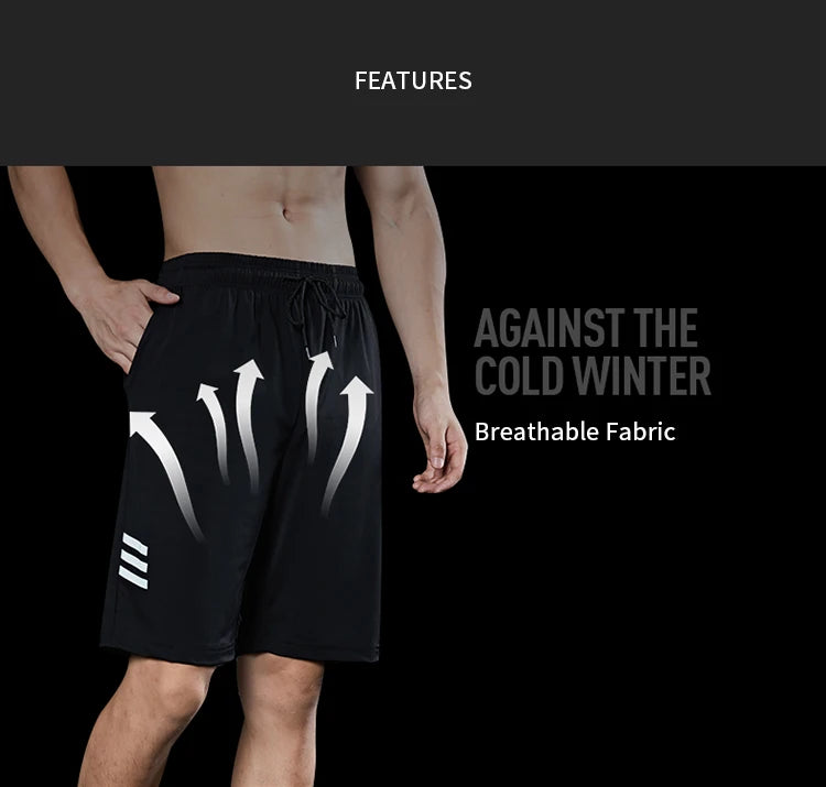 Men’s Black Running Shorts