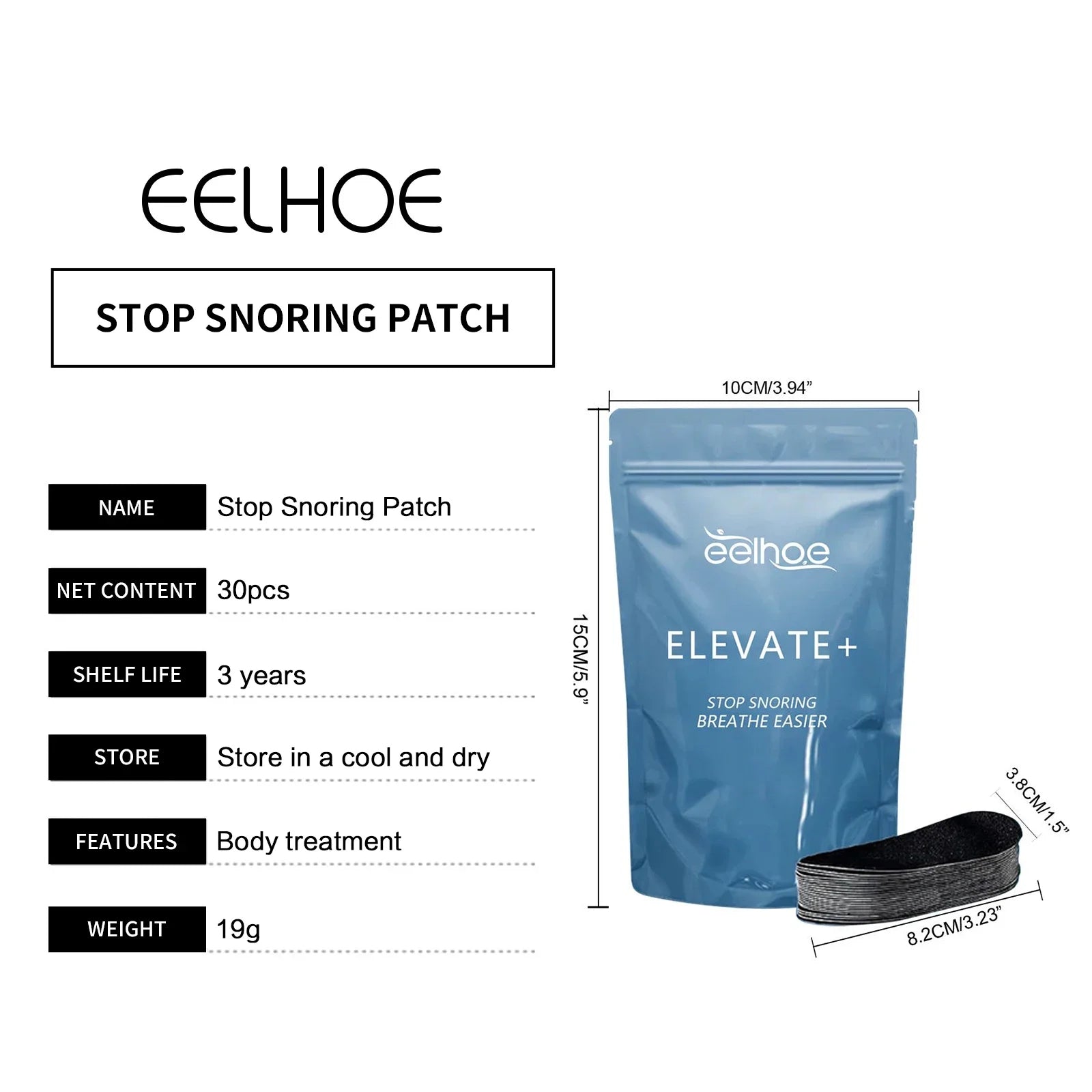 EELHOE Anti-Snoring Patch