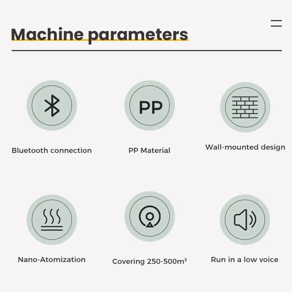 Smart Aroma Diffuser Scent Machine
