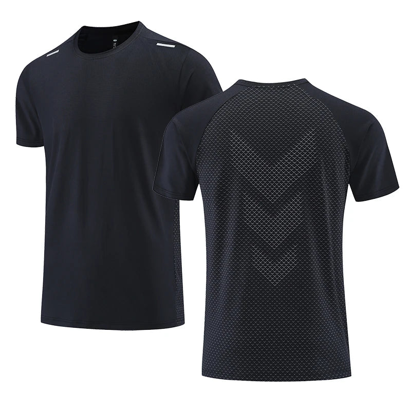 Men’s Quick Dry Running T-Shirt – Breathable Sports & Gym Top