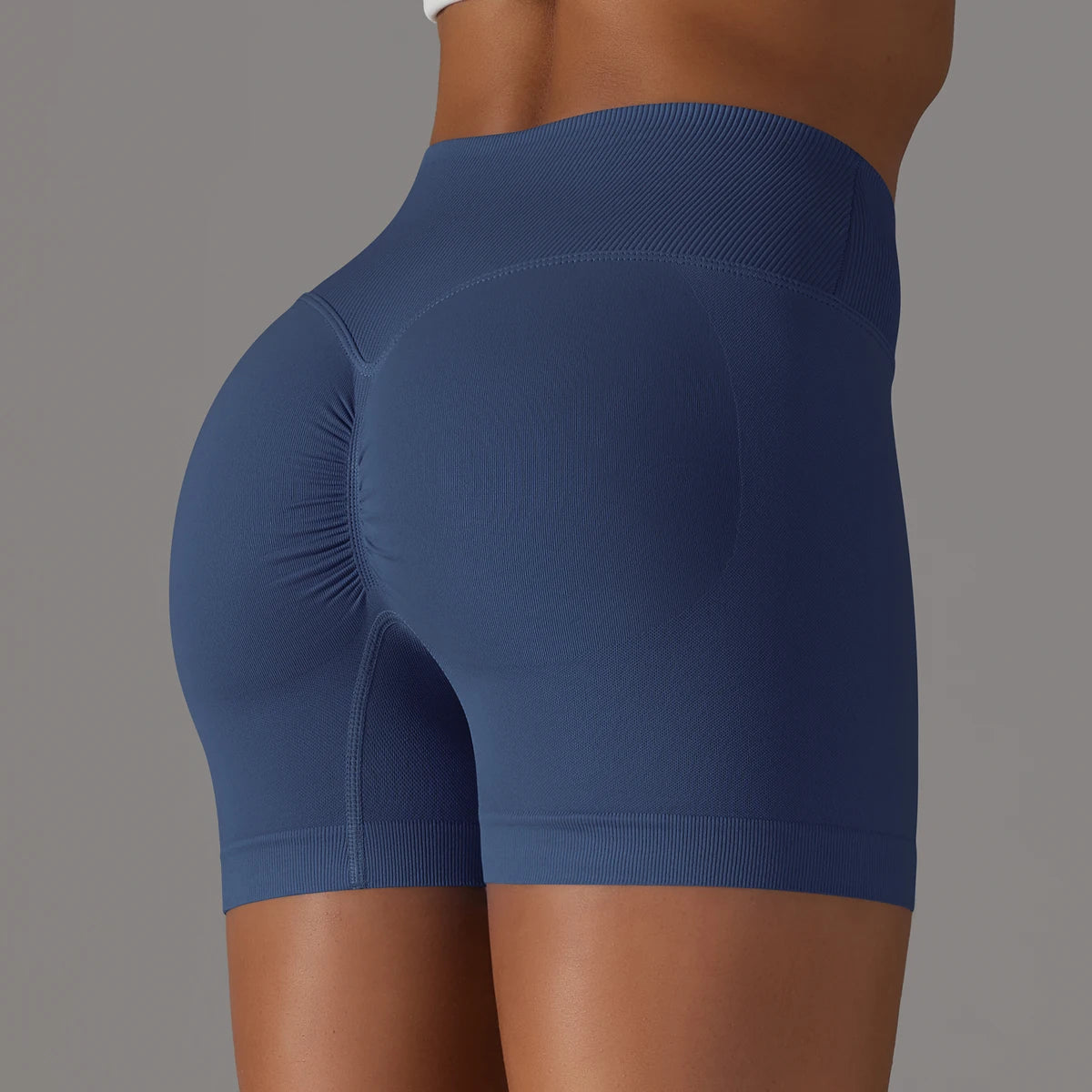 Women’s High Waist Crossover Yoga Shorts