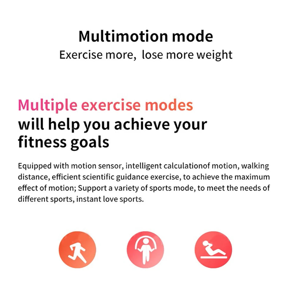 M6 Smart Watch – Fitness Tracker Bracelet with Heart Rate & Blood Pressure Monitor