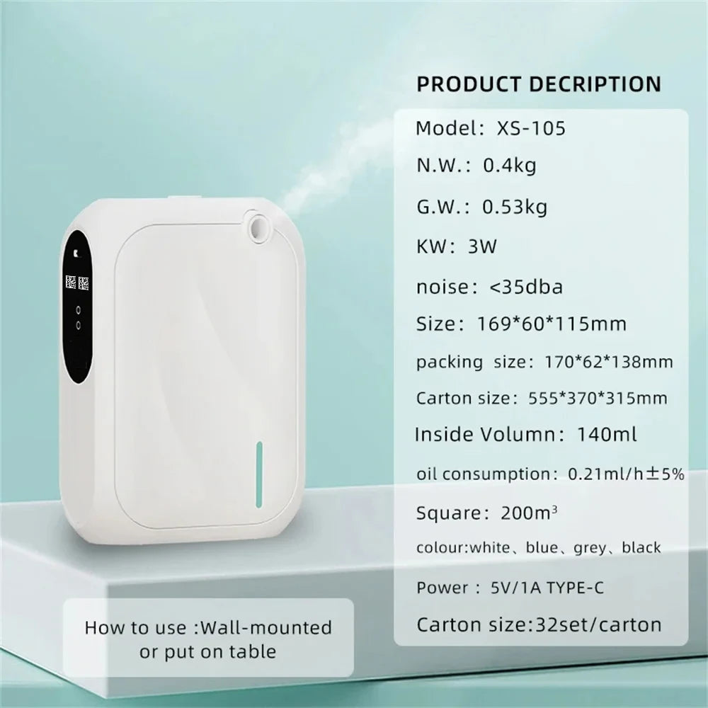 Smart Aroma Diffuser Scent Machine