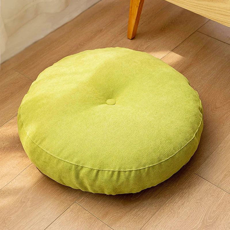 Round Floor Seat Pillow – Meditation & Yoga Cushion Pad