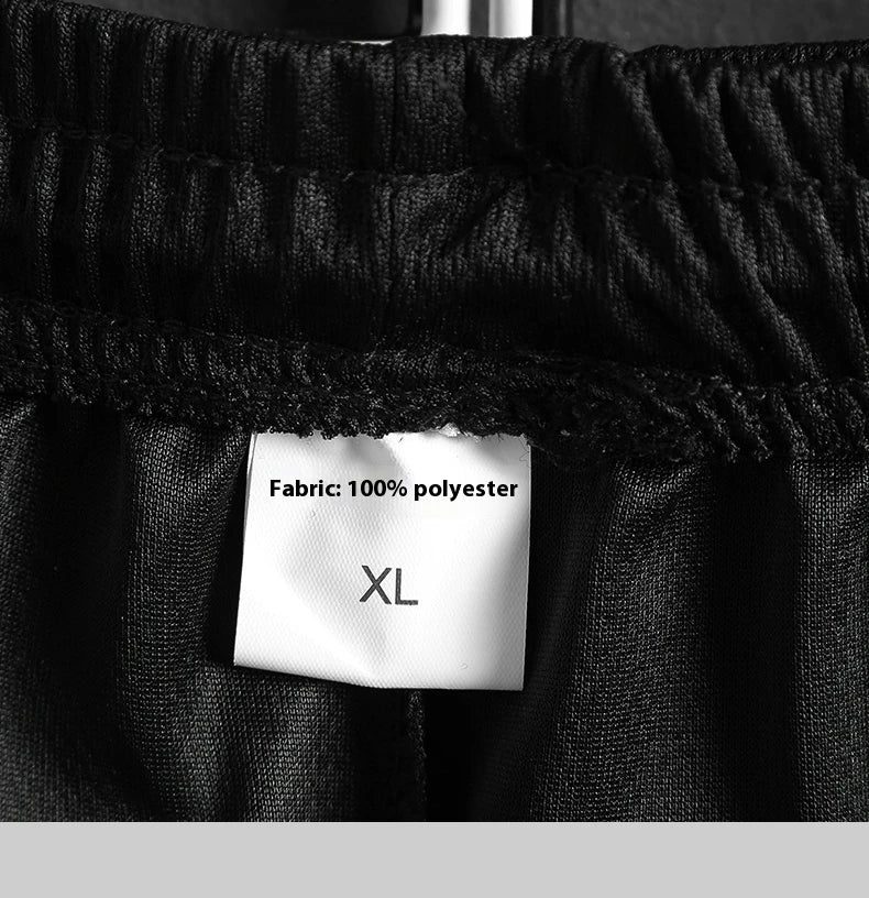 Striped Outdoor Running Shorts – Lightweight Fitness Pants