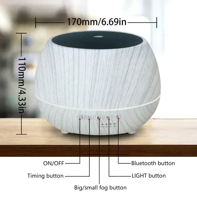 Tuya WiFi Smart Humidifier & Essential Oil Diffuser