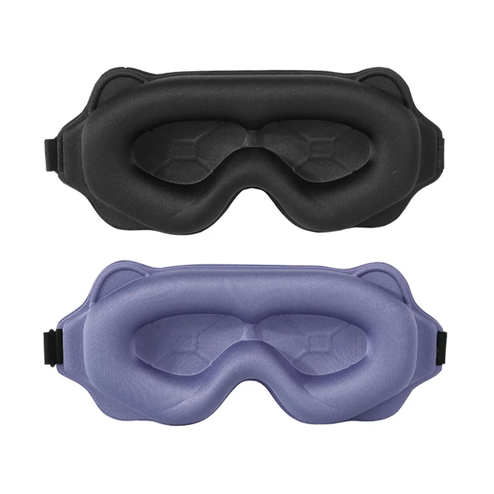 3D Memory Foam Sleep Mask – Light Blocking Eyeshade