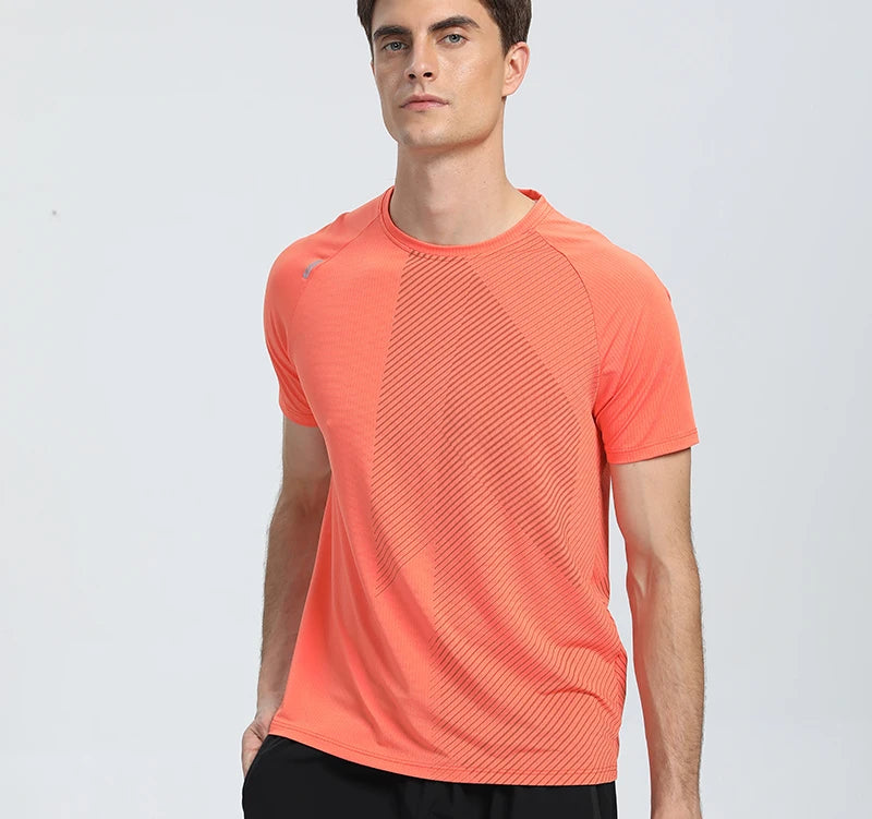 Men’s Quick Dry Running T-Shirt – Breathable Sports & Gym Top