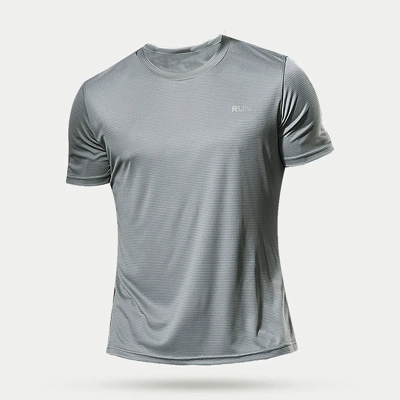 Men’s Quick Dry Gym T-Shirt – Summer Fitness & Running Top