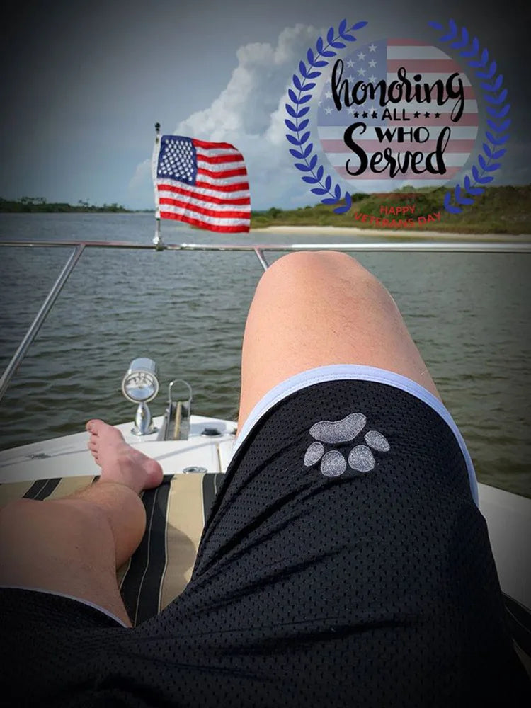 Men’s Summer Fitness Shorts – Breathable Mesh Running Pants