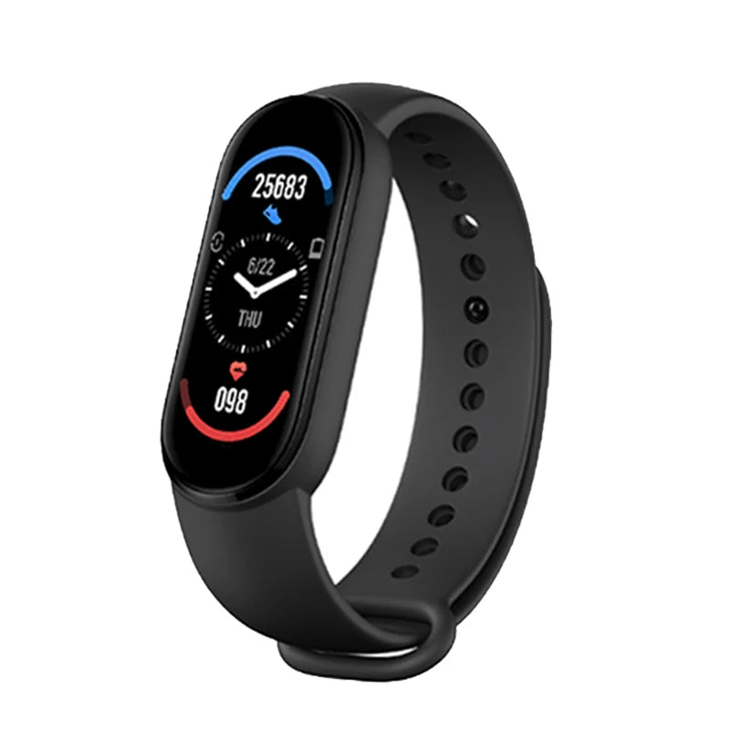 M6 Smart Watch – Fitness Tracker Bracelet with Heart Rate & Blood Pressure Monitor