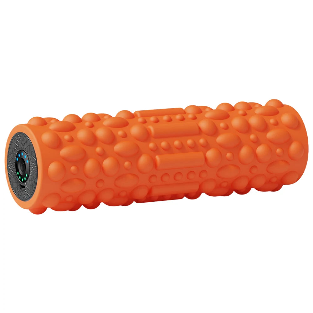 Electric Vibrating Foam Roller – Rechargeable 5-Mode Muscle Massager