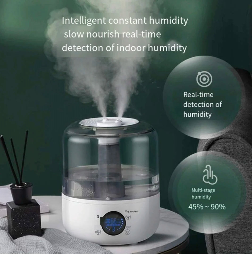 CK2 3L Silent Air Humidifier – Large Capacity Aroma Diffuser with Remote