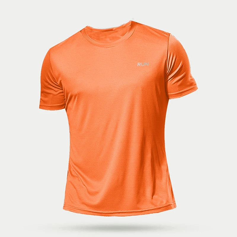 Men’s Quick Dry Gym T-Shirt – Summer Fitness & Running Top