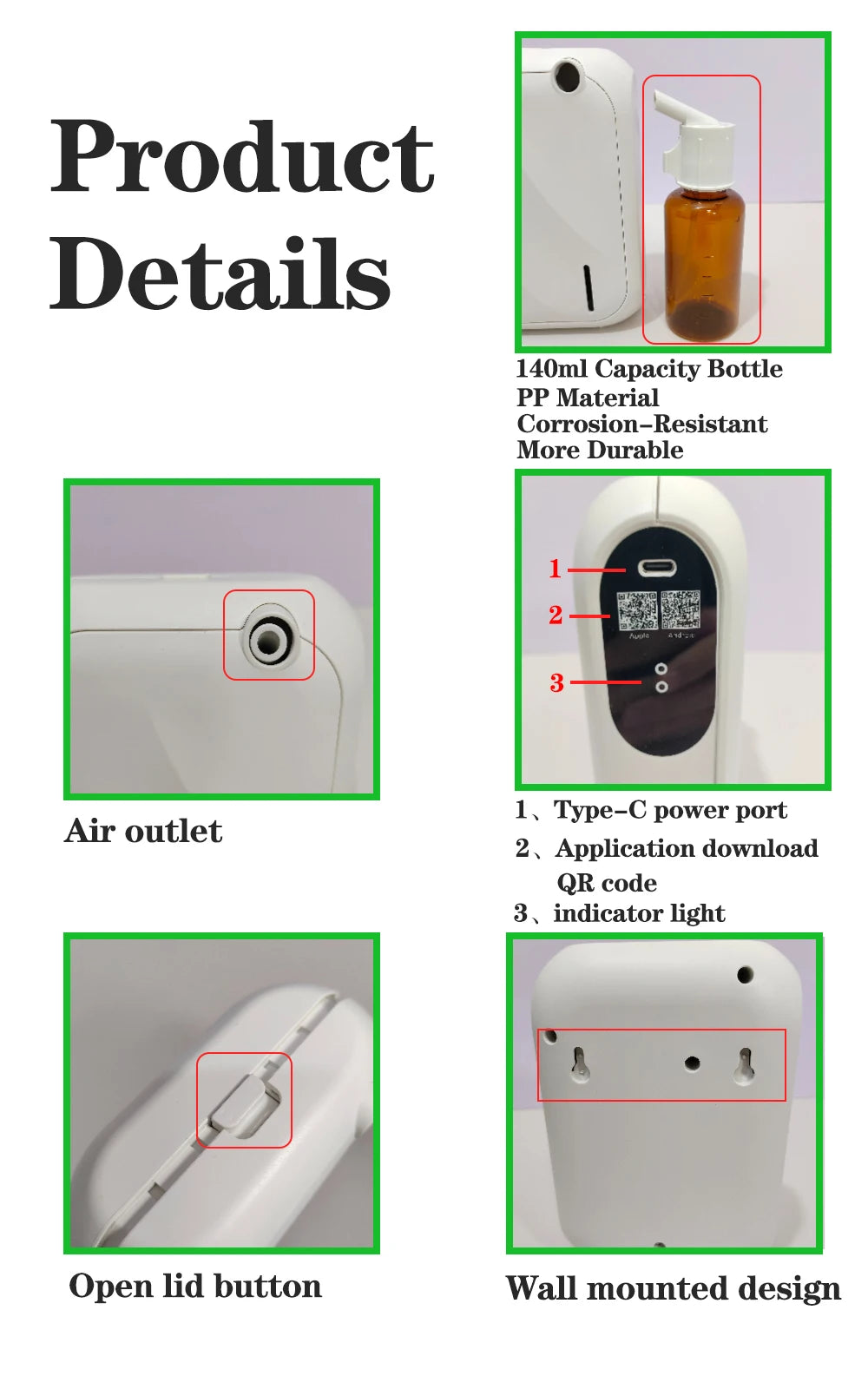 Smart Aroma Diffuser Scent Machine