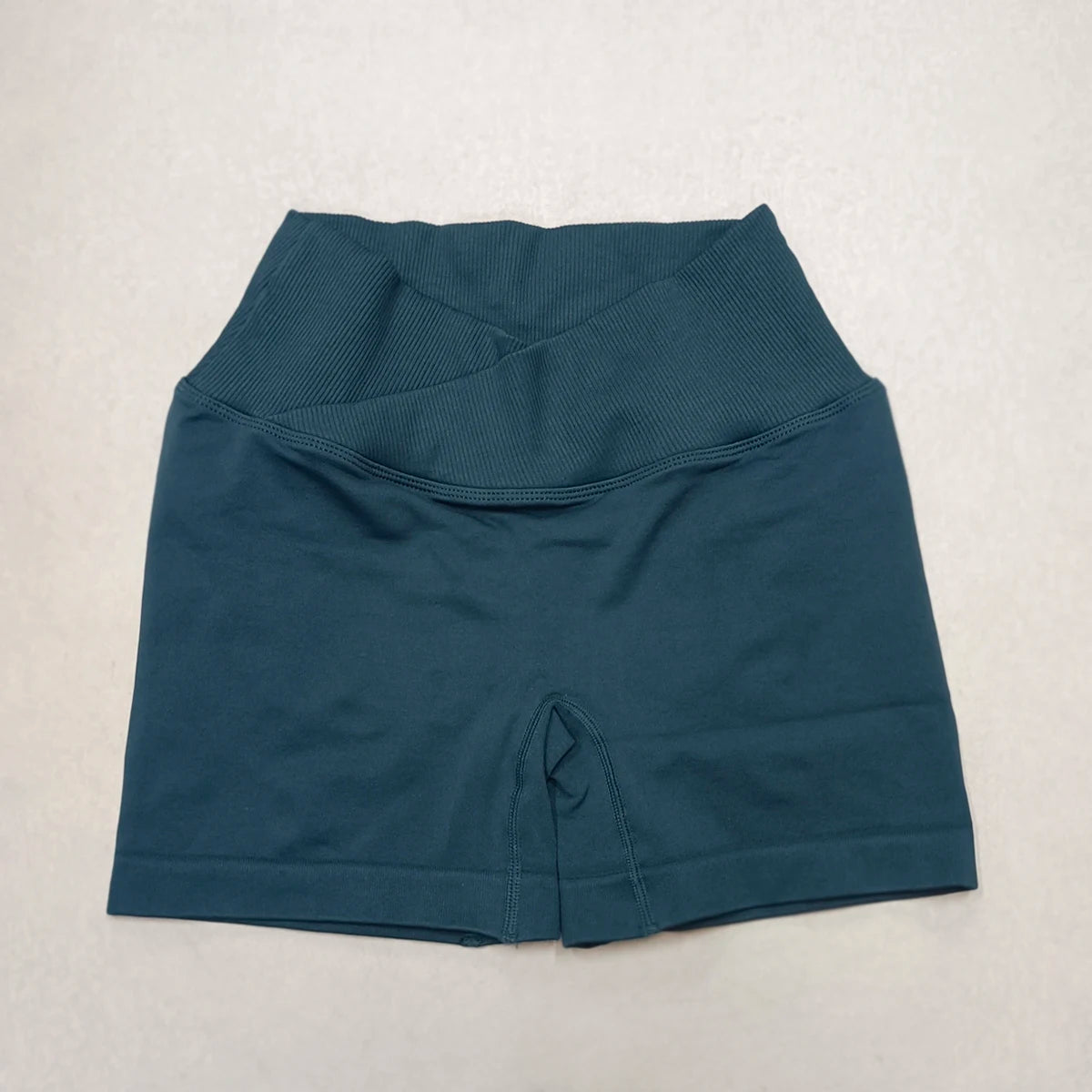 Women’s High Waist Crossover Yoga Shorts