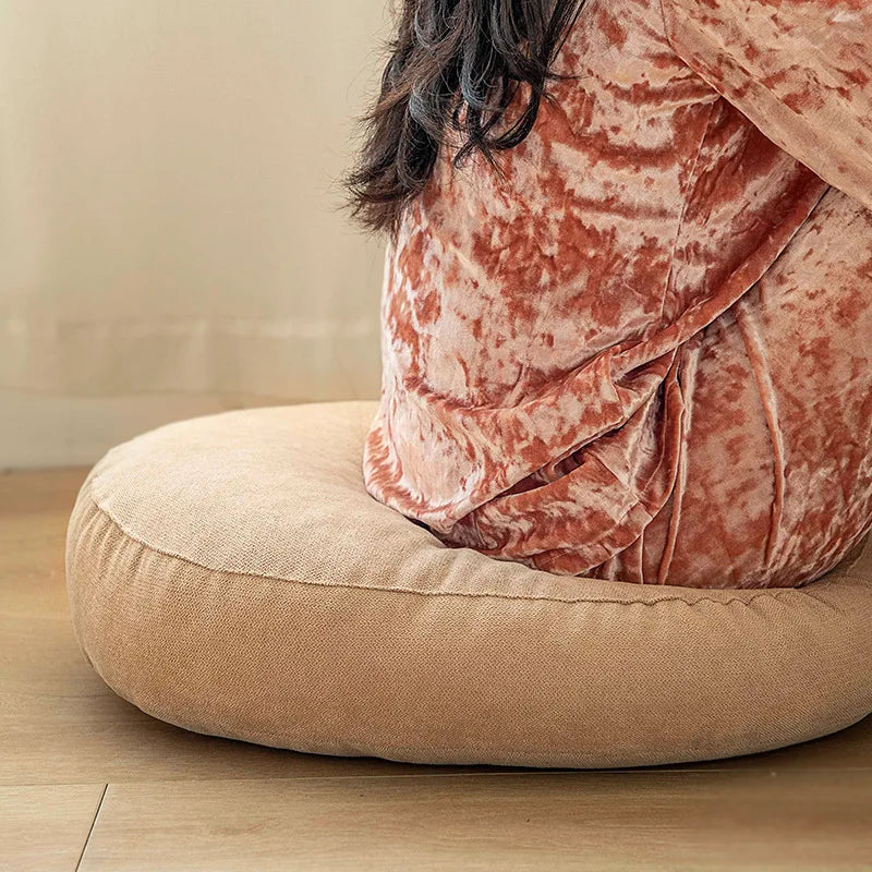Round Floor Seat Pillow – Meditation & Yoga Cushion Pad