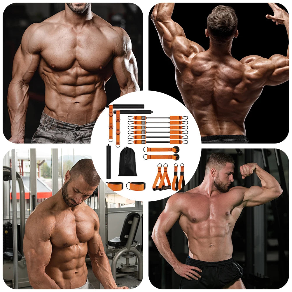 Pilates Bar Kit with Resistance Bands